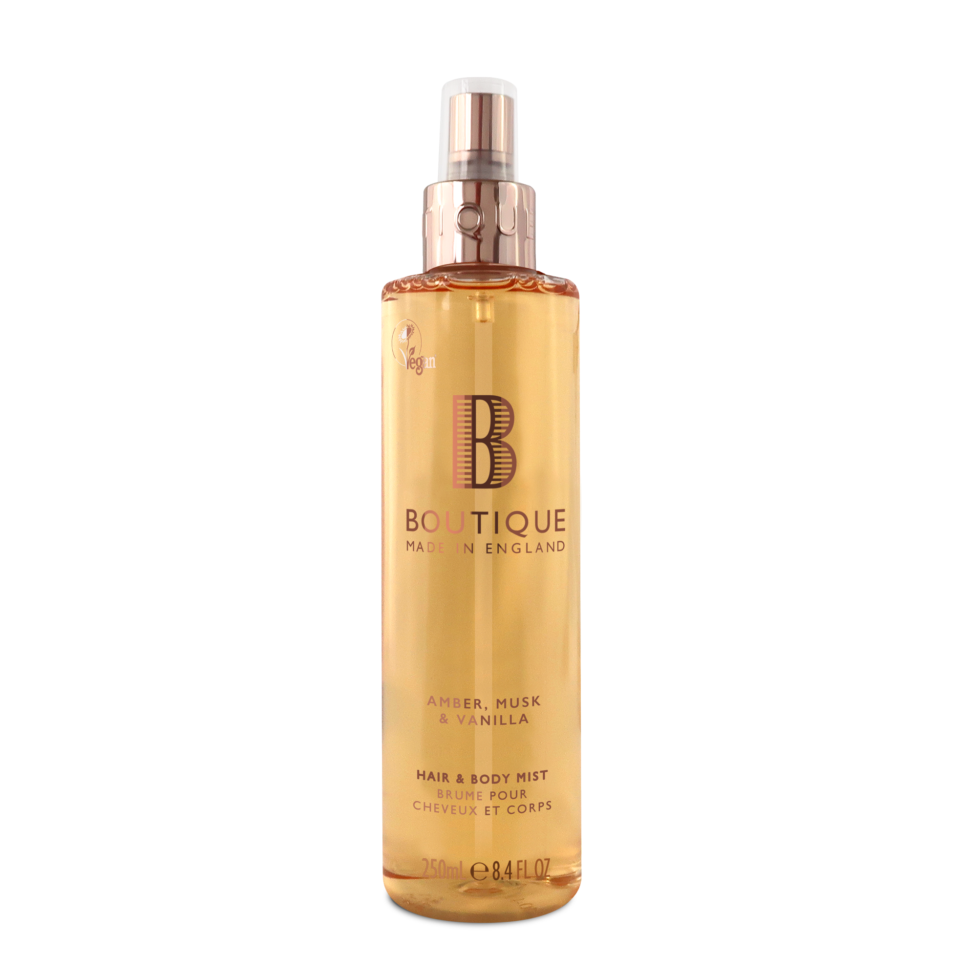 Amber, Musk & Vanilla Hair & Body Mist