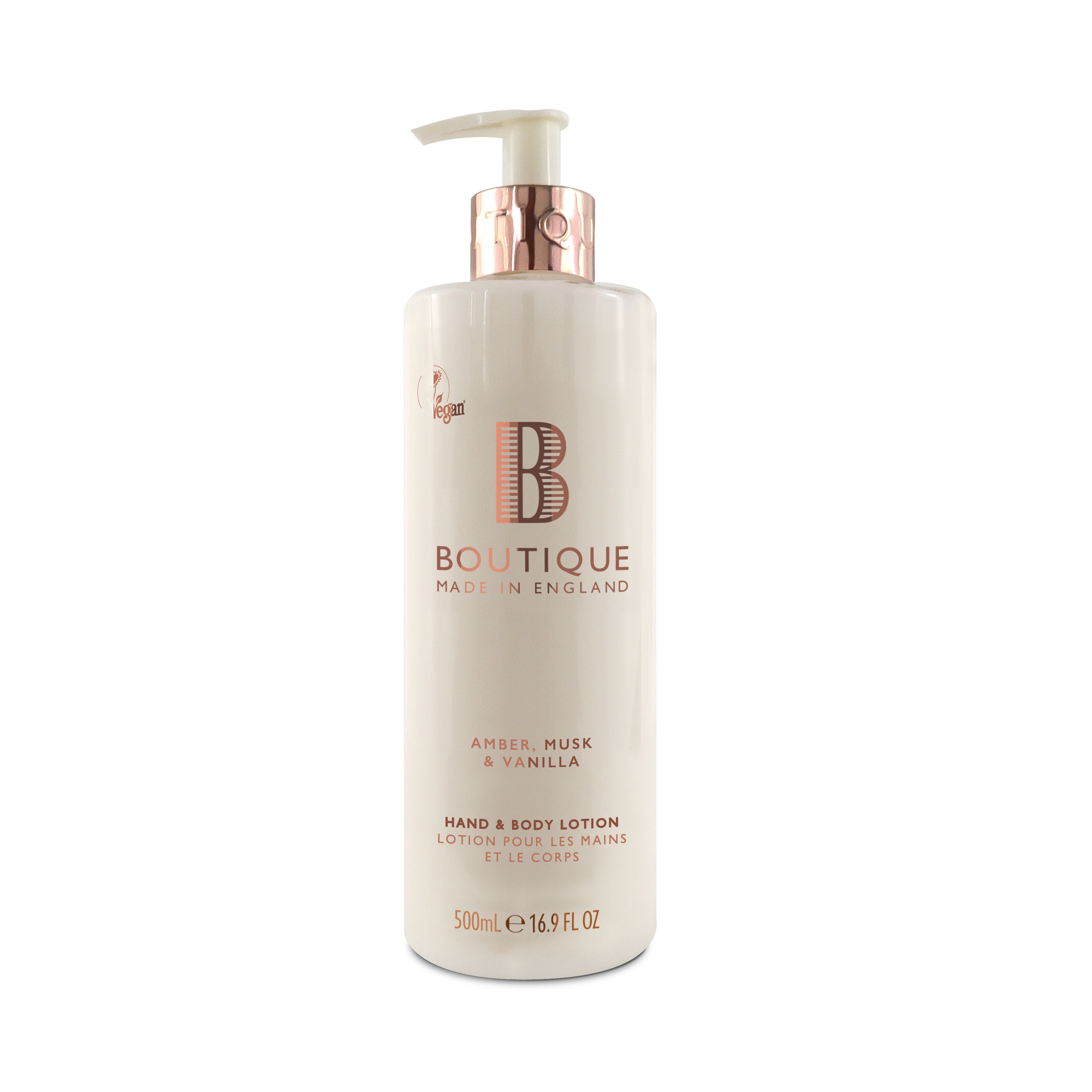 Amber, Musk & Vanilla Hand & Body Lotion