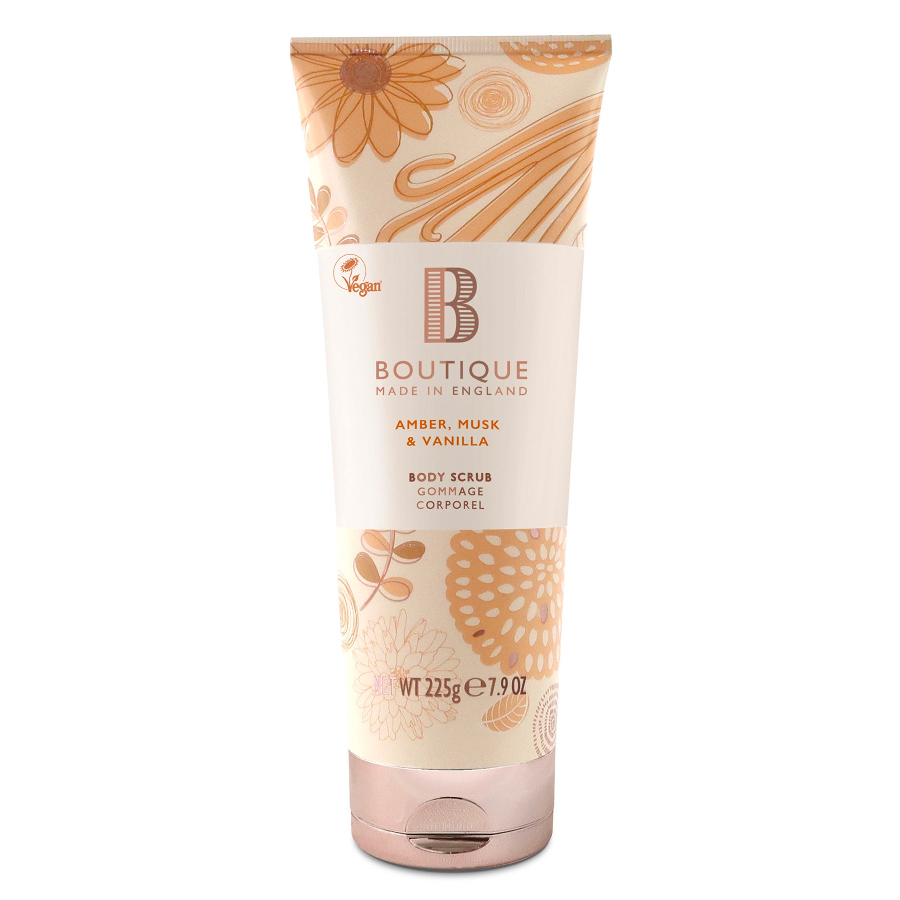 Amber, Musk & Vanilla Body Scrub