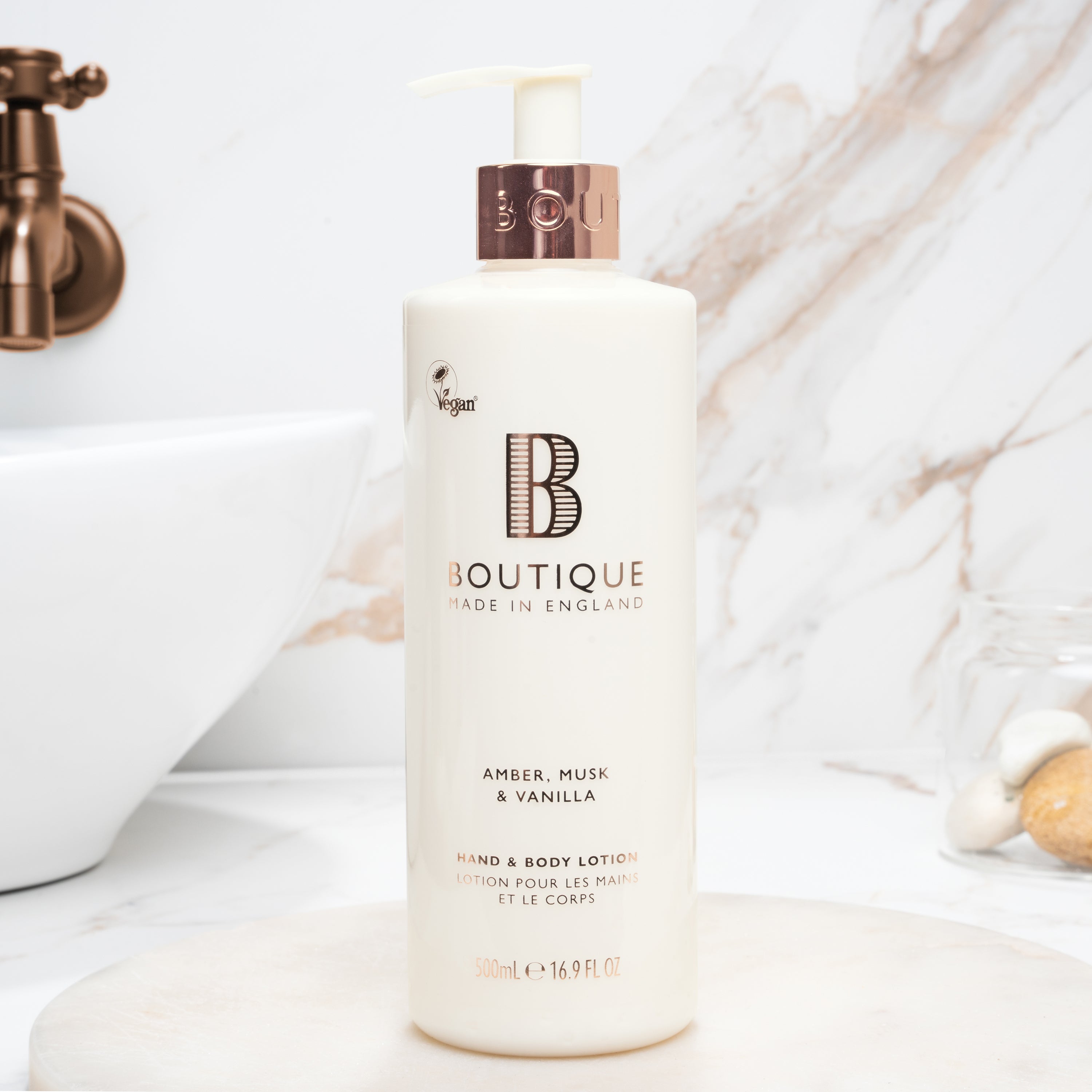 Amber, Musk & Vanilla Hand & Body Lotion