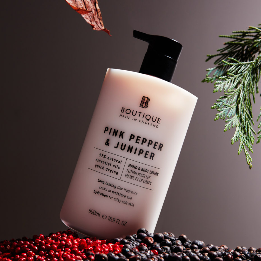 Pink Pepper & Juniper Hand & Body Lotion