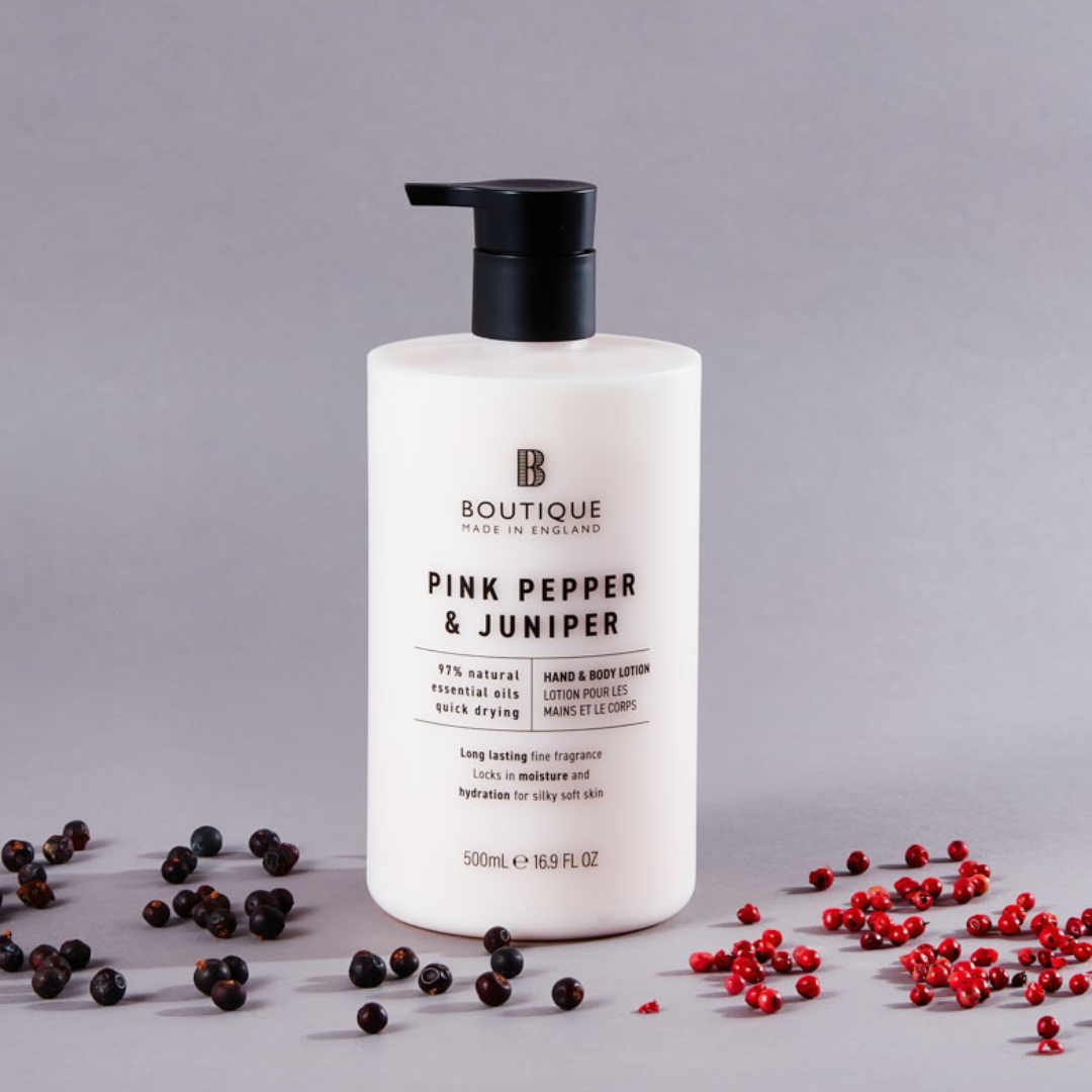 Pink Pepper & Juniper Hand & Body Lotion