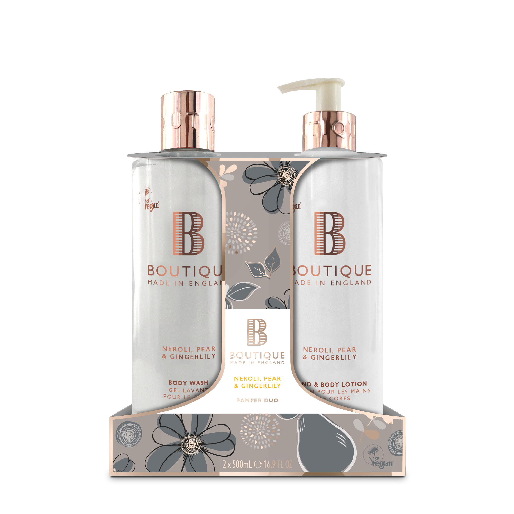 Neroli, Pear & Gingerlily Body Care Duo