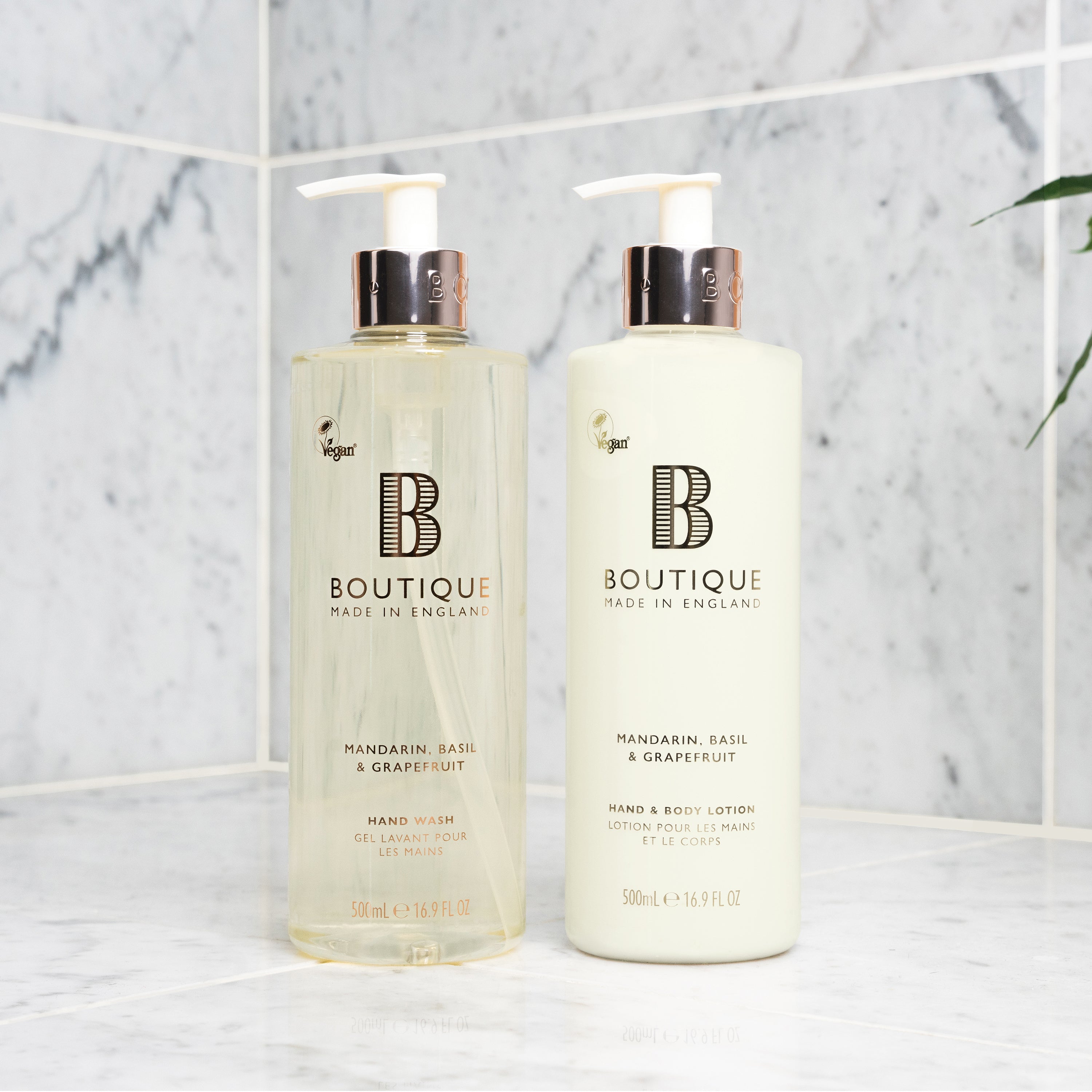 Mandarin, Basil & Grapefruit Hand Care Duo